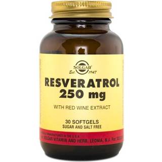 Solgar Resveratrol 250 mg, 30 softgel