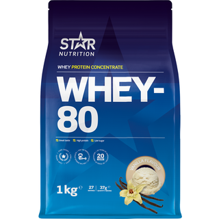 Whey-80 Valleprotein 1 kg