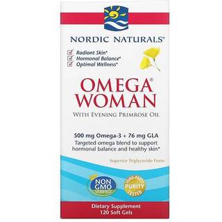 Omega Kvinde, 500 mg - 120 bløde kapsler
