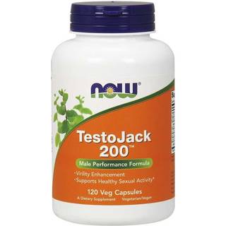 NOW Foods TestoJack 200™ Ekstra Styrke