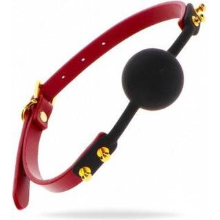 Taboom Bondage in Luxury Silicone Ball Gag Red