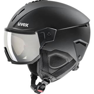 Uvex Instinct Visor, skihjelm med visir, sort