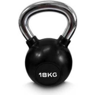 Kettlebell gummi/krom, 18 kg, JTC Power