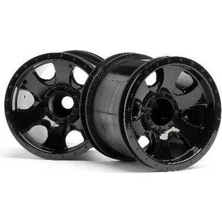 HPI Warlock Wheel Black (2.2In/2Pcs)