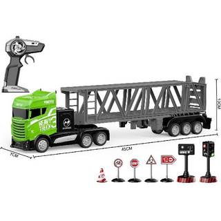Crazon, fjernstyret autotransporter m/ skilte, 1:16 [Levering: 1-2 dage]