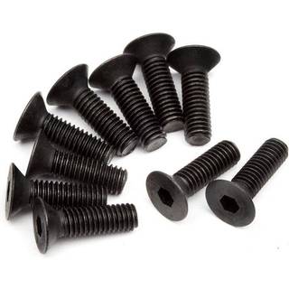 HPI-Z083 Flat Head Skrue M3x10mm - 10 stk