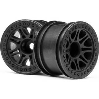 HPI - HP113337 - Split 8 Truck Wheel (Black/2Pcs)
