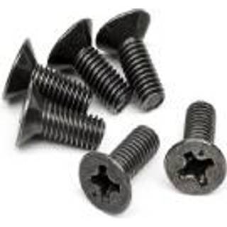 HPI-Z526 Flat Head Skrue M3x6mm 6stk