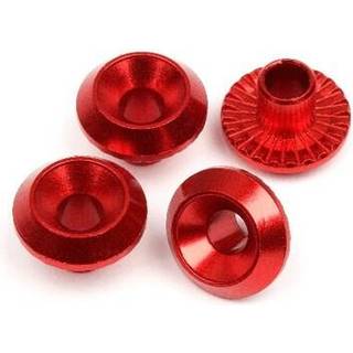 HPI Wheel Washer (Red/4Pcs)