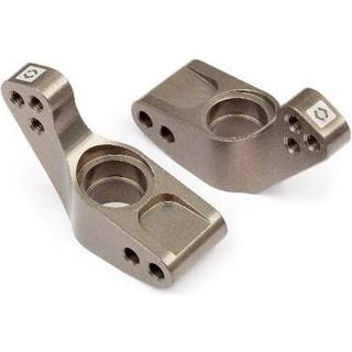 HPI Aluminum Rear Hub Carrier Set (0 Deg/Hard Anodize)