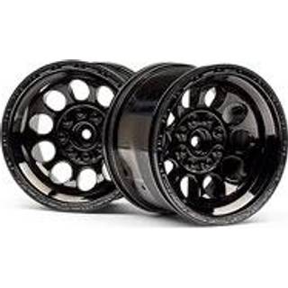 HPI Bullet St Wheels Black Chrome (Pr)