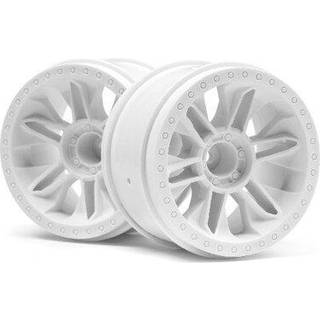 HPI 6-Shot St Wheel (White/2Pcs)