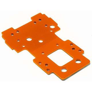 HPI - HP105892 - Bulkhead Lower Plate 2.5Mm (Orange)