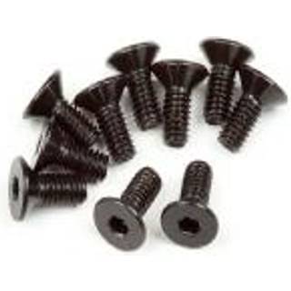 HPI - HP107374 - Flat Head Screw M2.5X6Mm (Hex Socket/10Pcs)