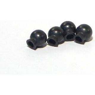 HPI-86059 Kugle 6.8x7.3x3MM (Sort / 4 stk)