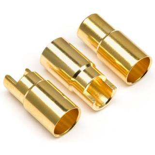 HPI - HP101953 - Female Gold Connectors (6.0Mm Dia) (3 Pcs)