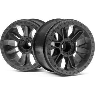 HPI 6-Shot St Wheel (Black/2Pcs)