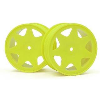 HPI Ultra 7 Wheels Yellow 30Mm (2Pcs)