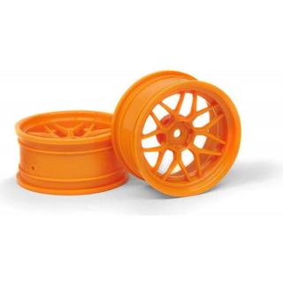 HPI - HP120250 - TECH 7 WHEEL ORANGE (6MM/2PCS)