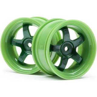 HPI - HP111090 - Work Meister S1 Wheel Green (3Mm Offset/2Pcs)