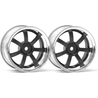 HPI Rays Gram Lights 57S-Pro Chrome/Gunmet 3Mm Offset