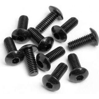 Button Head Screw M4X10Mm (Hex Socket/10Pcs)