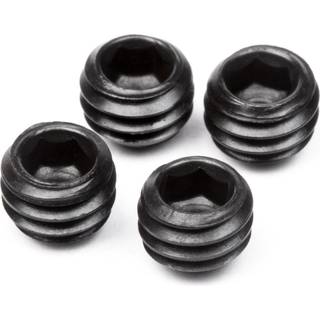 HPI-100555 Sætskrue M4x3mm - 4 stk