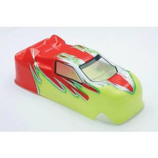 Karosseri for 1/16 Truggy red