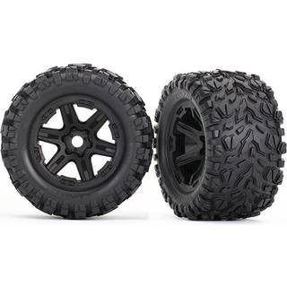 Traxxas 8672 Tires & Wheels 3,8" Talon EXT on Carbide Black 17mm (2)