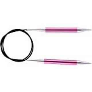 KnitPro Zing Rundpind 100 cm (2.00-12.00mm) 12.00 mm Indhold:1 fast rundpind Materiale:Aluminium Type: Fast rundpind Størrelser:2.00-12.00 mm.