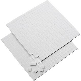 3D Klæbepuder 5x5 mm, 2 mm tykkelse, 800 stk.