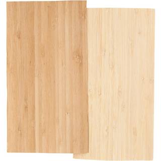 Bambusfinér 12x22 cm, 0,75 mm - 2 ark pr. pakke