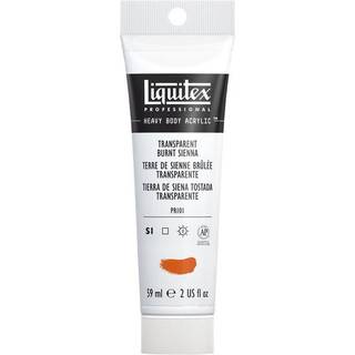Liquitex Heavy Body akrylmaling 59 ml – 129 Transparent Burnt sienna