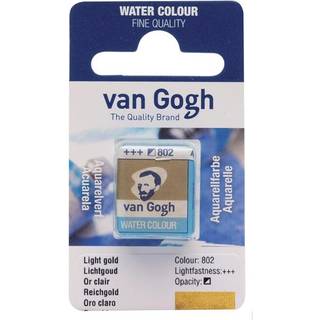 Van Gogh Løse Akvarelbrikker Light Gold (802)