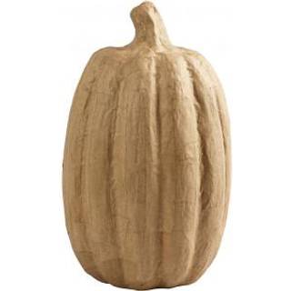 Håndlavet Græskar i Papmaché - 33 cm Højde