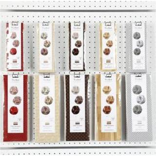 Click ornamenter, diam. 5+9 cm, 10x10 pk./ 1 pk.