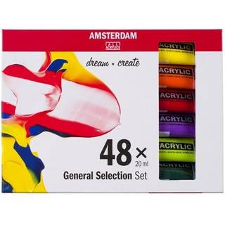 Amsterdam General Selection Sæt med akrylmaling 48 x 20 ml