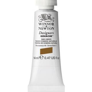 Winsor & Newton Designer's Gouache 14 ml (0,47 oz) Tube Raw Umber