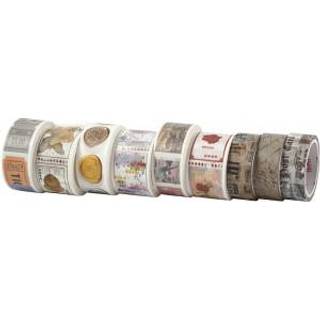 Masking Tape - 9 ruller i 3 og 5 m, 15 og 25 mm