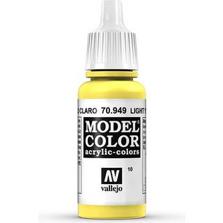 Vallejo Model Color 17Ml Light Yellow [Levering: 1-2 dage]