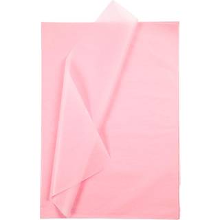 Lys Rosa Silkepapir 50x70 cm - 25 ark pr. pakke