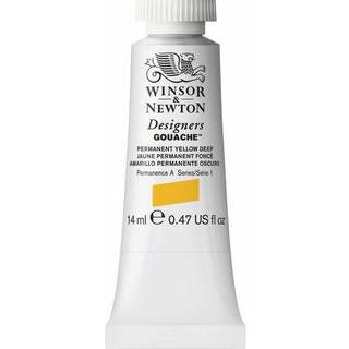 Winsor & Newton Designers Gouache 14 ml – Permanent yellow deep 508