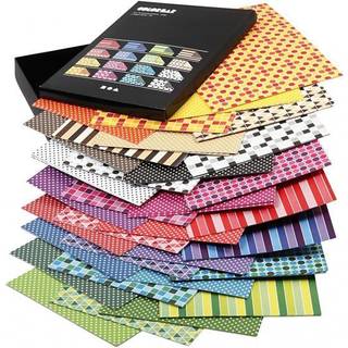 Color Bar Rivepapir A4, 100g, assorterede farver, 160 ark