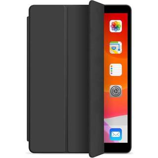eStuff Folio Silicone Case (iPad 9,7 (2018/2017)) - Svart