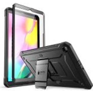 Samsung Galaxy Tab A 10.1 (2019) Håndværker Cover - Supcase Unicorn Beetle Pro Cover m. Beskyttelsesfilm - Sort