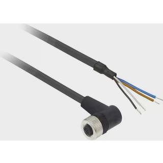 TELEMECANIQUE SENSORS Følerkabel pur m12 4-pin hun vinklet 10 meter xzcp1241l10
