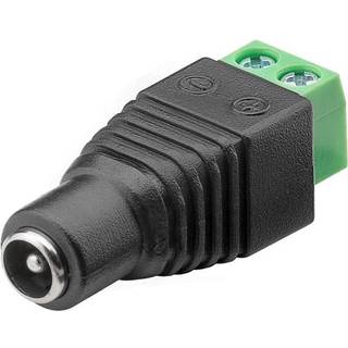 DC hun til 2-pins terminalblok (5,50 x 2,10 mm) | 1 stk