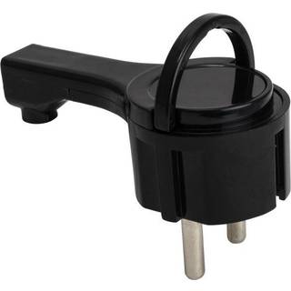 Gelia Stik Mini, lav og vinklet model, jordet, sort