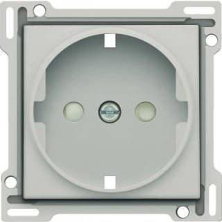 Niko Afdæk. schuko stikk light grey