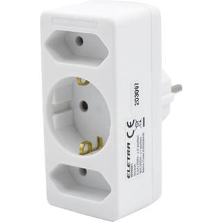 Eletra 1+2-vejs splitter 16/2,5 a ➞ På lager - klar til levering og afhentning